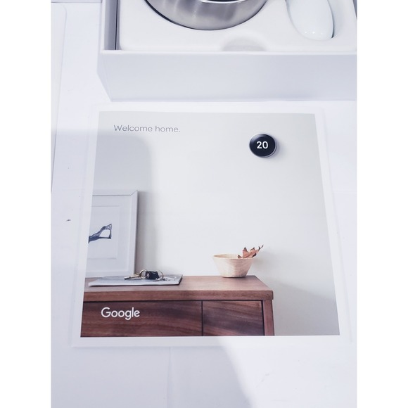 Google Nest 3rd Gen Learning Thermostat A0013 - Picture 7 of 7